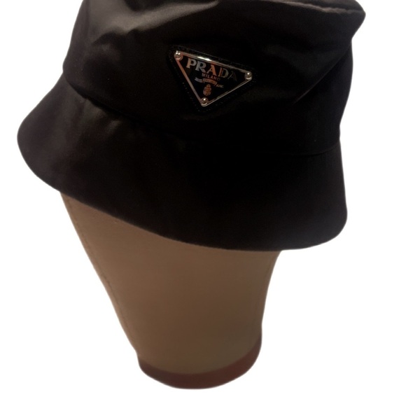 Authentic Adidas x Prada 2021 Unisex Nylon Trendy Black and White Bucket Hat 0S - Picture 3 of 16